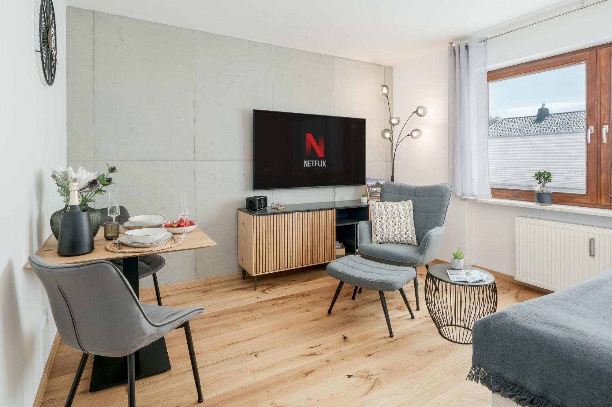 Fenjoy Design Studio Apartment Bernau am Chiemsee Exteriér fotografie